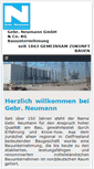 Mobile Screenshot of gebr-neumann.de